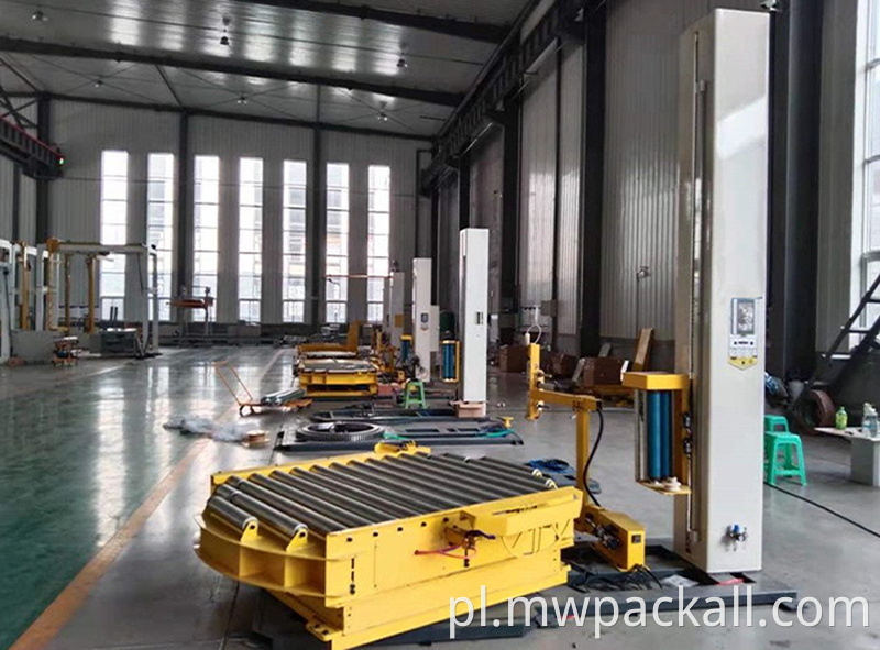 Inżynierowie polecili profesjonalnego producenta automatyczną maszynę do pakowania folii stretch typu stretch z dużą paletą